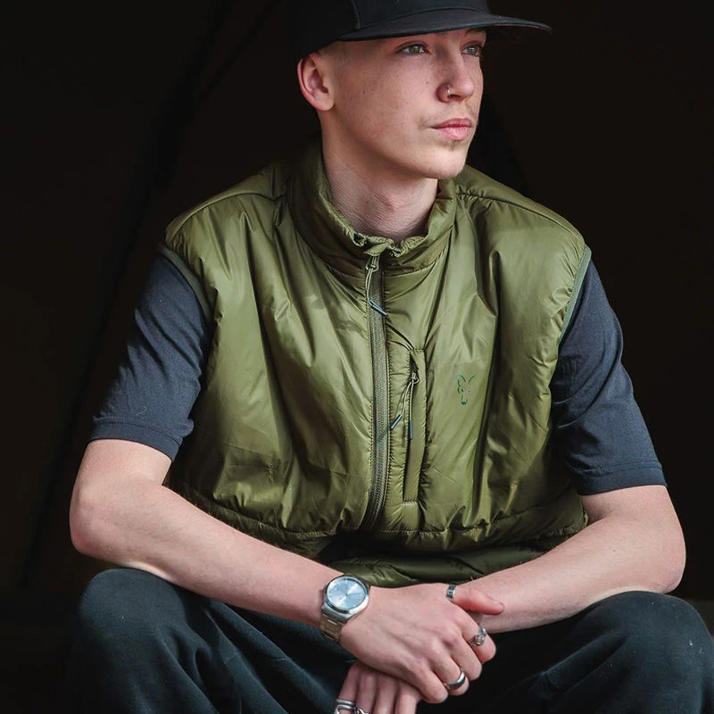 Fox Olive Quilted 100 Gilet